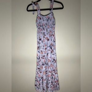 Japna floral maxi dress, size XS, color blue